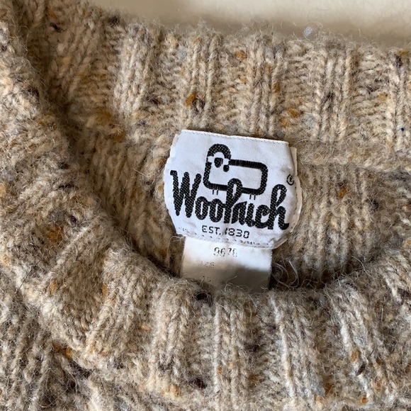 Vintage men’s holy beige wool jumper - Picture 3 of 4